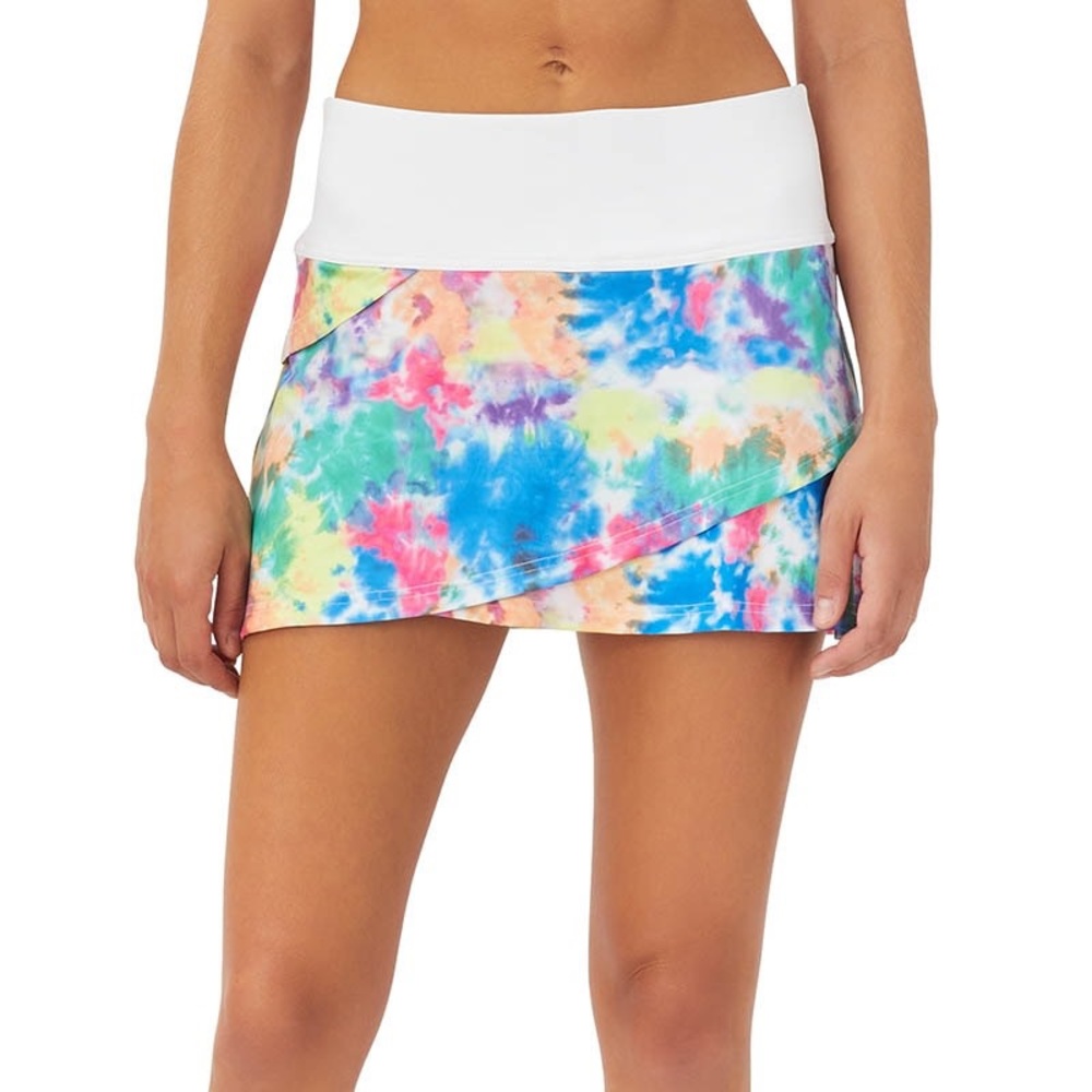 HOST PICK - Fila Top spin tie dye tiered skort Size XS can also fit a Small EUC